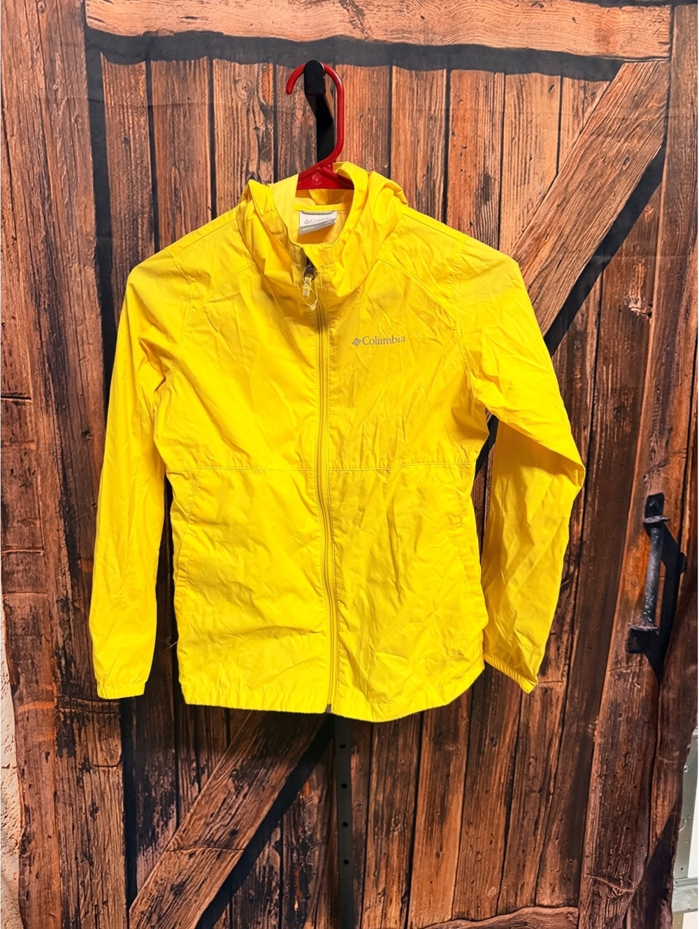 Youth Columbia Yellow Lightweight Sportswear Jacket, Medium